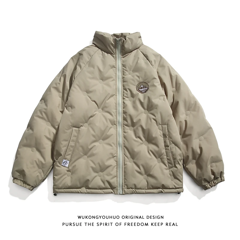 Теплая утолщенная мужская пуховая куртка с ромбовидным узором, 90% пуха, свободный крой, уличный стиль, парная модель, молодежная городская повседневная верхняя одежда
Теплая утолщенная мужская пуховая куртка с ромбовидным узором, 90% пуха, свободный крой, уличный стиль, парная модель, молодежная городская повседневная верхняя одежда