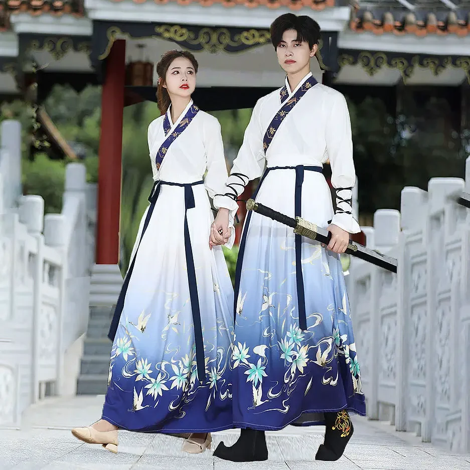 Hanfu Ancient Style Swordsman Suit Chinese Traditional Hanfu Dress Male Tang Suit Han Dynasty Party Folk Outfit Vintage Cosplay
Hanfu Ancient Style Swordsman Suit Chinese Traditional Hanfu Dress Male Tang Suit Han Dynasty Party Folk Outfit Vintage Cosplay
