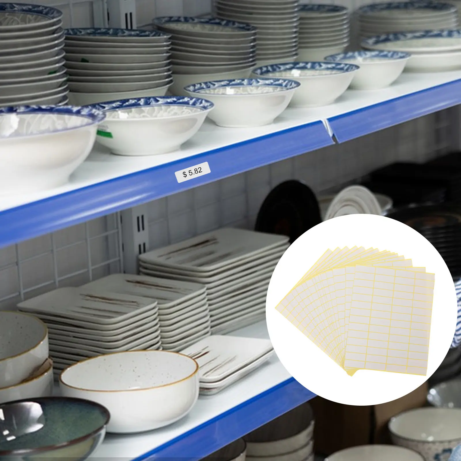 15 Sheets Price Stickers Small White Labels Easy Peel Off Adhesive Price Tag Stickers for Retail Pricing Store Home
15 Sheets Price Stickers Small White Labels Easy Peel Off Adhesive Price Tag Stickers for Retail Pricing Store Home