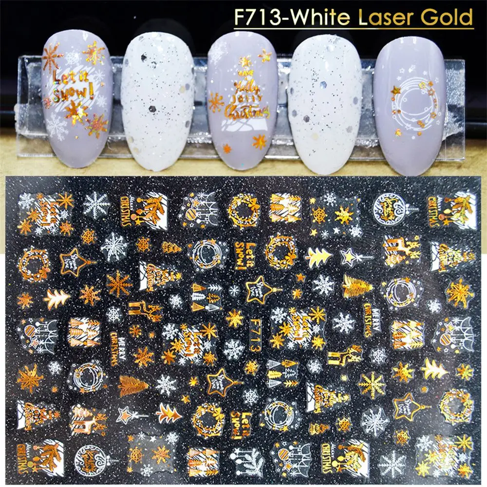 Nail Art Decorations Nail Foils Self Adhesive Laser Stickers Christmas Nail Stickers Snowflake Nail Sticker DIY Nail Decals
Nail Art Decorations Nail Foils Self Adhesive Laser Stickers Christmas Nail Stickers Snowflake Nail Sticker DIY Nail Decals