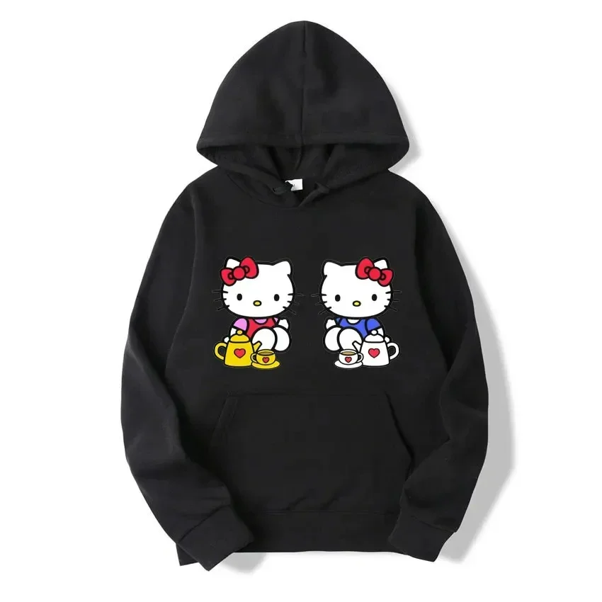 Cheap Women's Sweatshirts Japanese Retro Fashion Hoodies Cute Cartoon Sanrio Hello Kitty Pattern Sweatshirts Trendy Student Tops
Cheap Women's Sweatshirts Japanese Retro Fashion Hoodies Cute Cartoon Sanrio Hello Kitty Pattern Sweatshirts Trendy Student Tops
