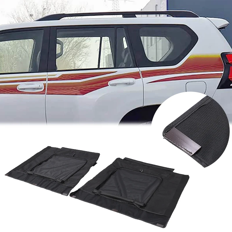 Rainproof Camper Curtain Car Blackout Curtain Car Rear Window Sun Shade For Toyota Land Cruiser Prado J150 LC150 2010-2023
Rainproof Camper Curtain Car Blackout Curtain Car Rear Window Sun Shade For Toyota Land Cruiser Prado J150 LC150 2010-2023