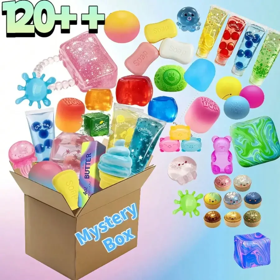 2026 New NeeDoh-Style Mystery Box, Food & Jellyfish Squishies +Swirl Fuzz Stress Balls, Sensory Fidget for ADHD Anxiety Party
2026 New NeeDoh-Style Mystery Box, Food & Jellyfish Squishies +Swirl Fuzz Stress Balls, Sensory Fidget for ADHD Anxiety Party