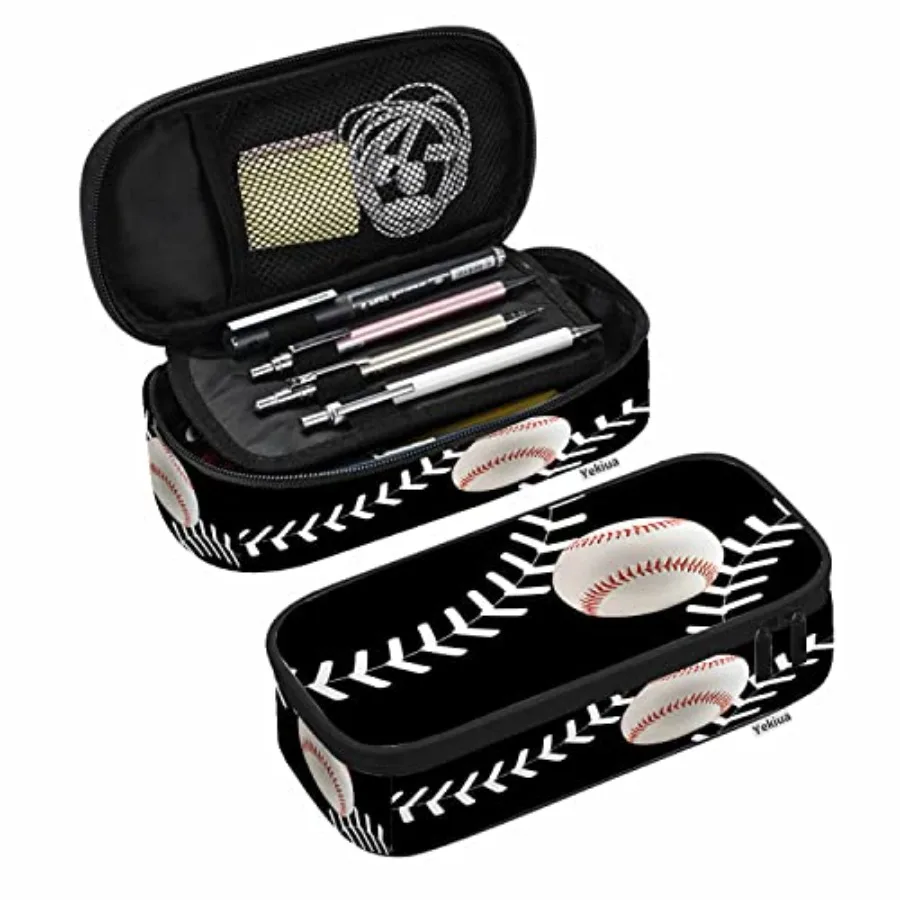 Baseball Pencil Case Organizer Ball Sport College Office Big Capacity Pencil Bag Black White
Baseball Pencil Case Organizer Ball Sport College Office Big Capacity Pencil Bag Black White