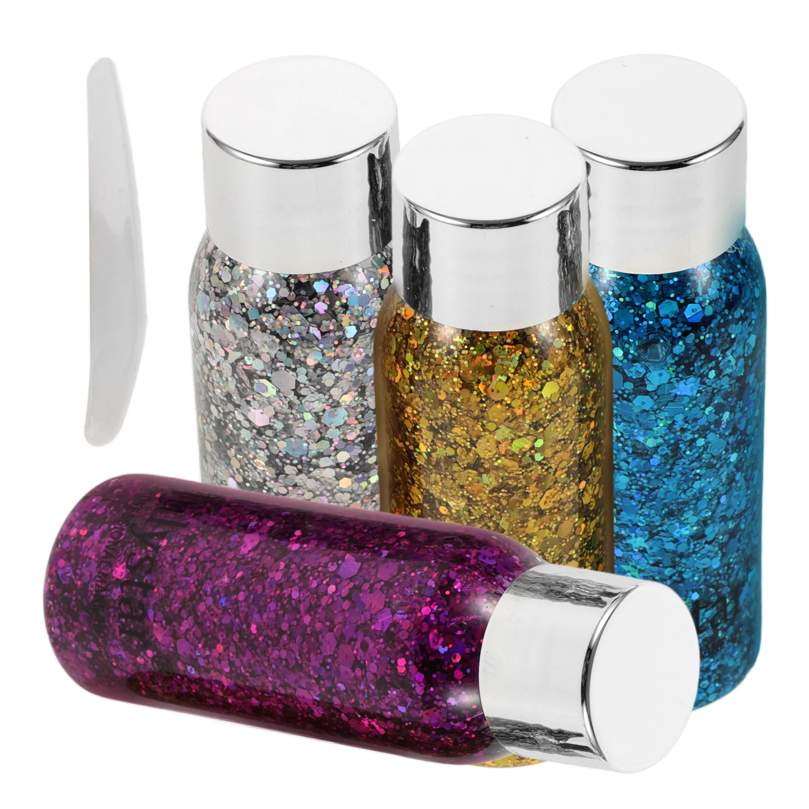 4pcs Liquid Eyeshadow Vibrant Colors Longlasting Waterproof Festival Blue Face Glitter Flakes Body Gel Biodegradable
4pcs Liquid Eyeshadow Vibrant Colors Longlasting Waterproof Festival Blue Face Glitter Flakes Body Gel Biodegradable