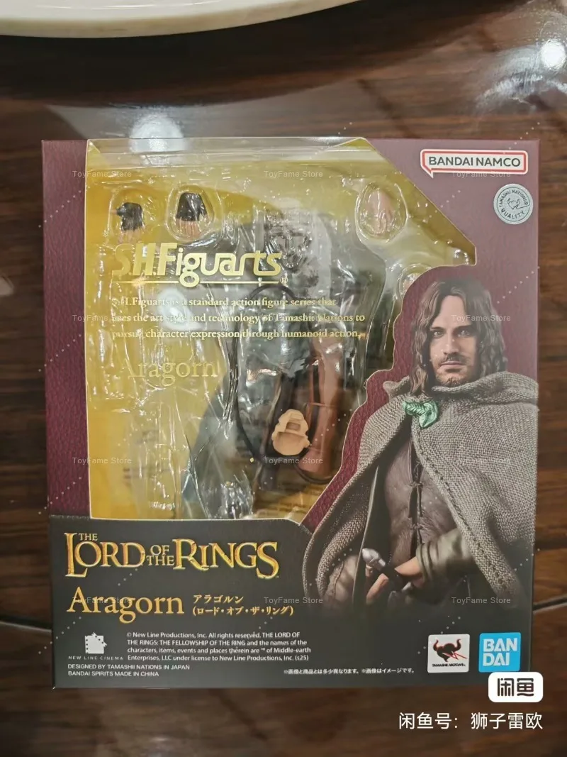 In Stock 100% Original Bandai S.H.Figuarts SHF Lord of The Rings 15cm Aragorn Action Figure Collectible Gift
In Stock 100% Original Bandai S.H.Figuarts SHF Lord of The Rings 15cm Aragorn Action Figure Collectible Gift