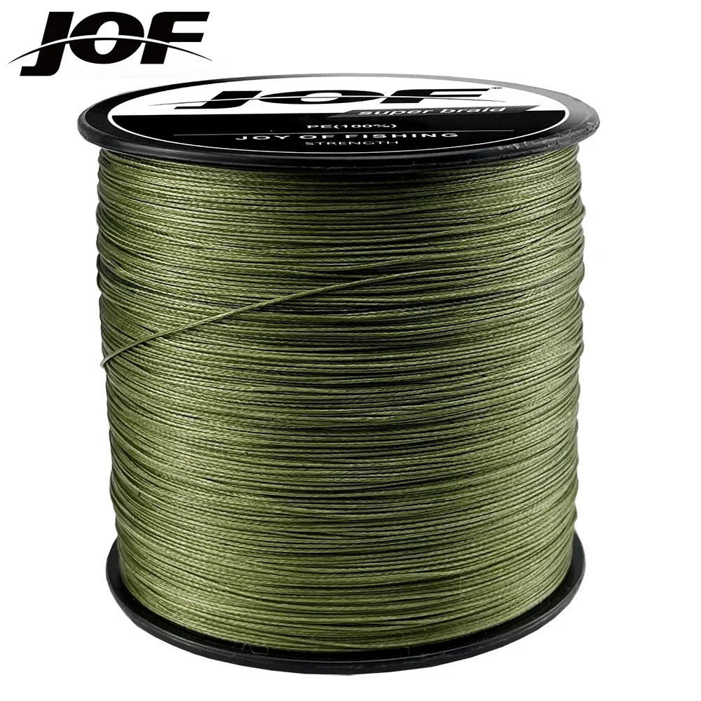 JOF Carp Fishing Line 8 Strands/4 Strands 500M/300M/100M Braided Multifilament PE Cord Janpan Material 10-120LB
JOF Carp Fishing Line 8 Strands/4 Strands 500M/300M/100M Braided Multifilament PE Cord Janpan Material 10-120LB