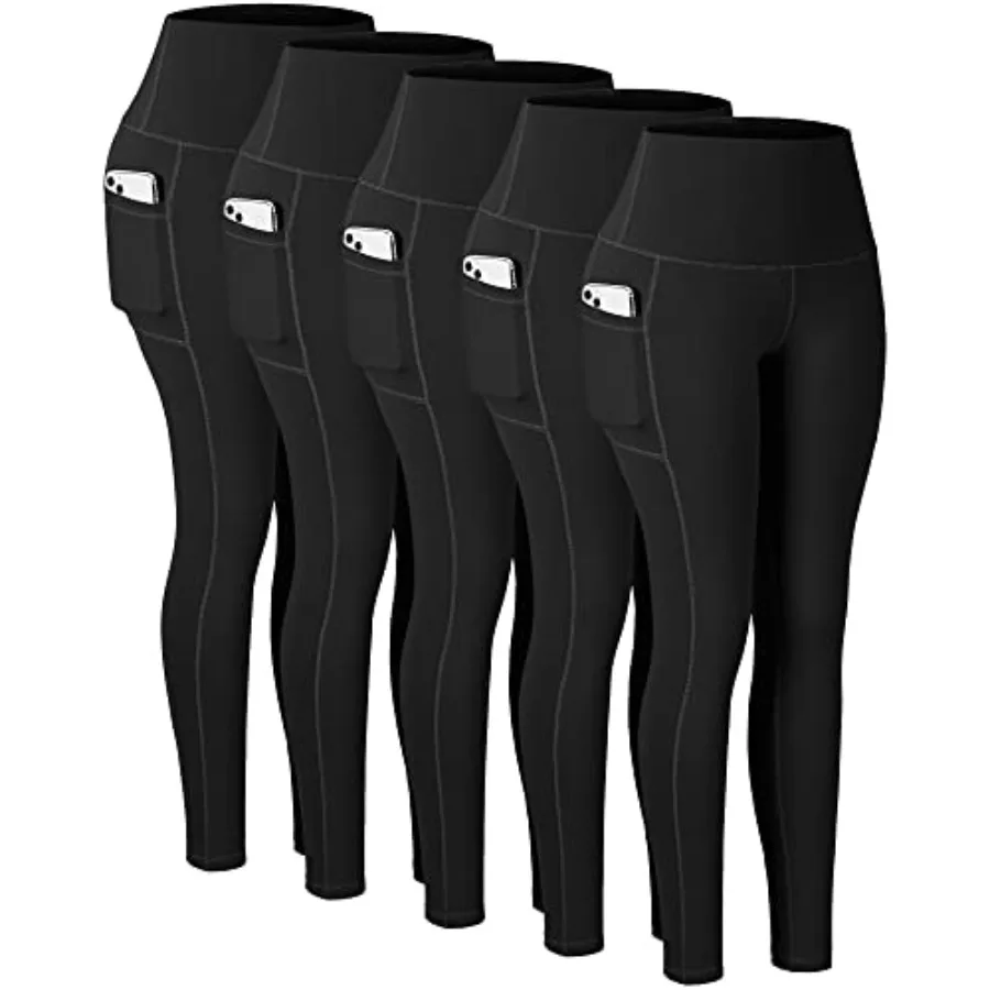 CHRLEISURE Leggings with Pockets for Women, High Waisted Tummy Control Workout Yoga Pants
CHRLEISURE Leggings with Pockets for Women, High Waisted Tummy Control Workout Yoga Pants
