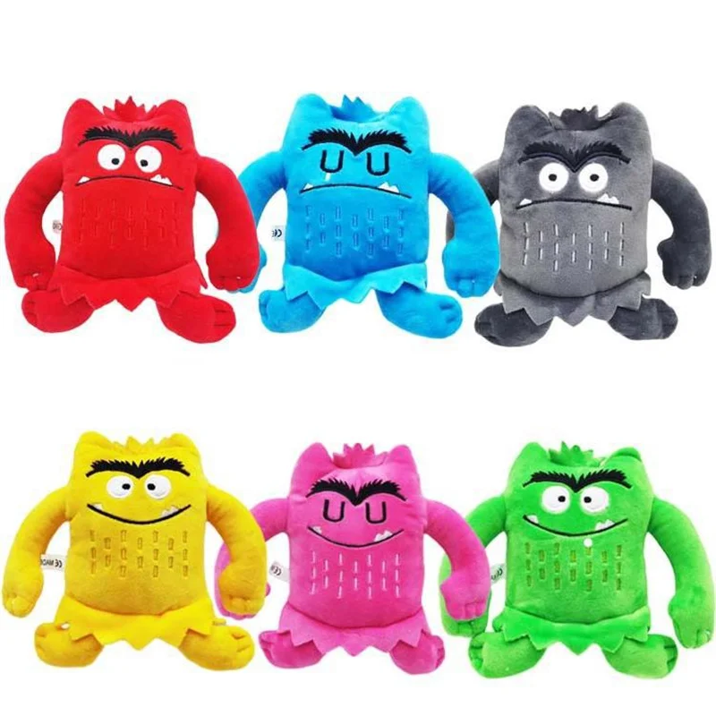 The Color Monster Emotion Plush Toy Stuffed Emotion Doll Appease Plushies Happy Colorful Pillow Gift for kids Children Birthday
The Color Monster Emotion Plush Toy Stuffed Emotion Doll Appease Plushies Happy Colorful Pillow Gift for kids Children Birthday
