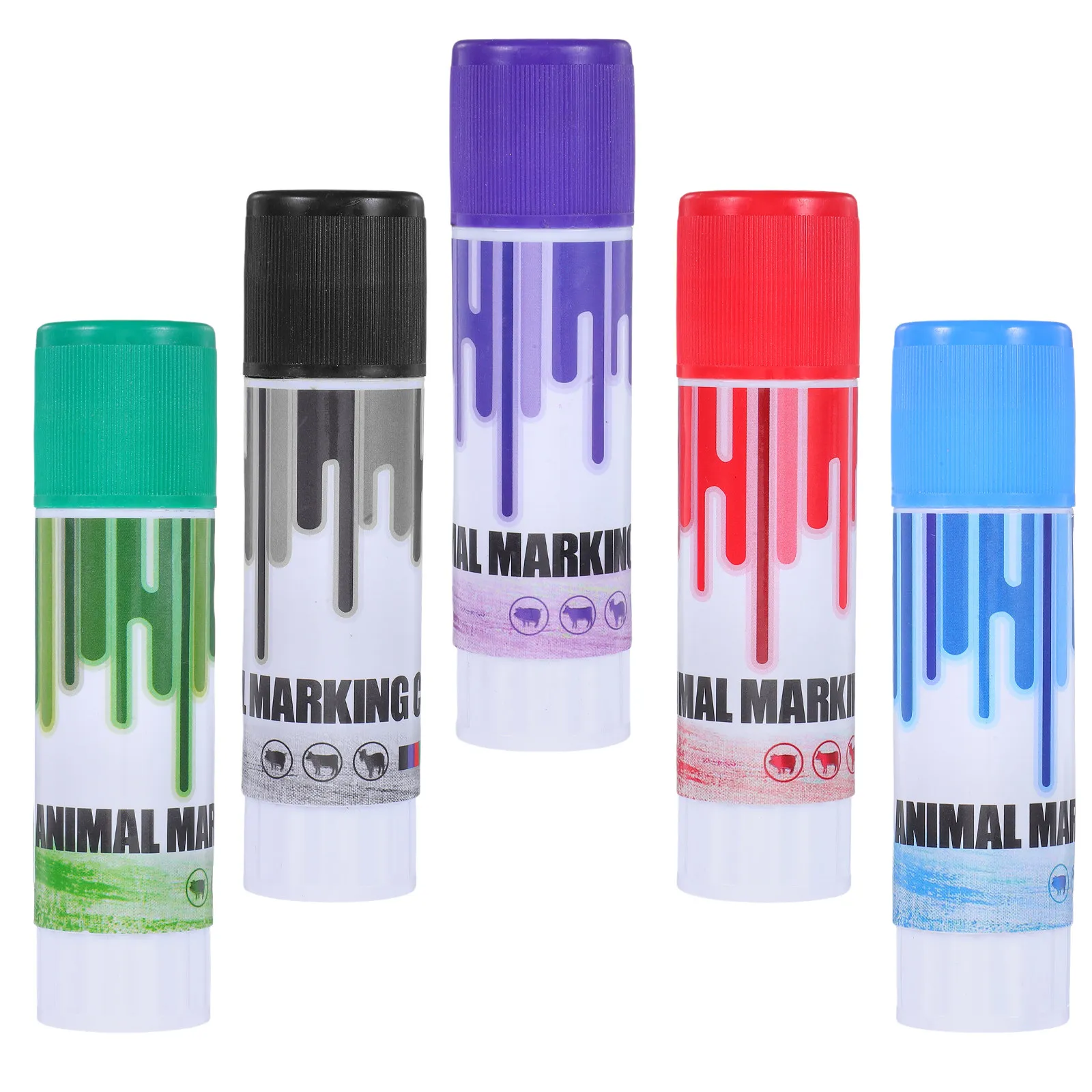 5Pcs Livestock Marking Crayons Pig Marking Wax Sticks Smooth Writing Water Resistant Animal Identification Pens for Farm Use
5Pcs Livestock Marking Crayons Pig Marking Wax Sticks Smooth Writing Water Resistant Animal Identification Pens for Farm Use