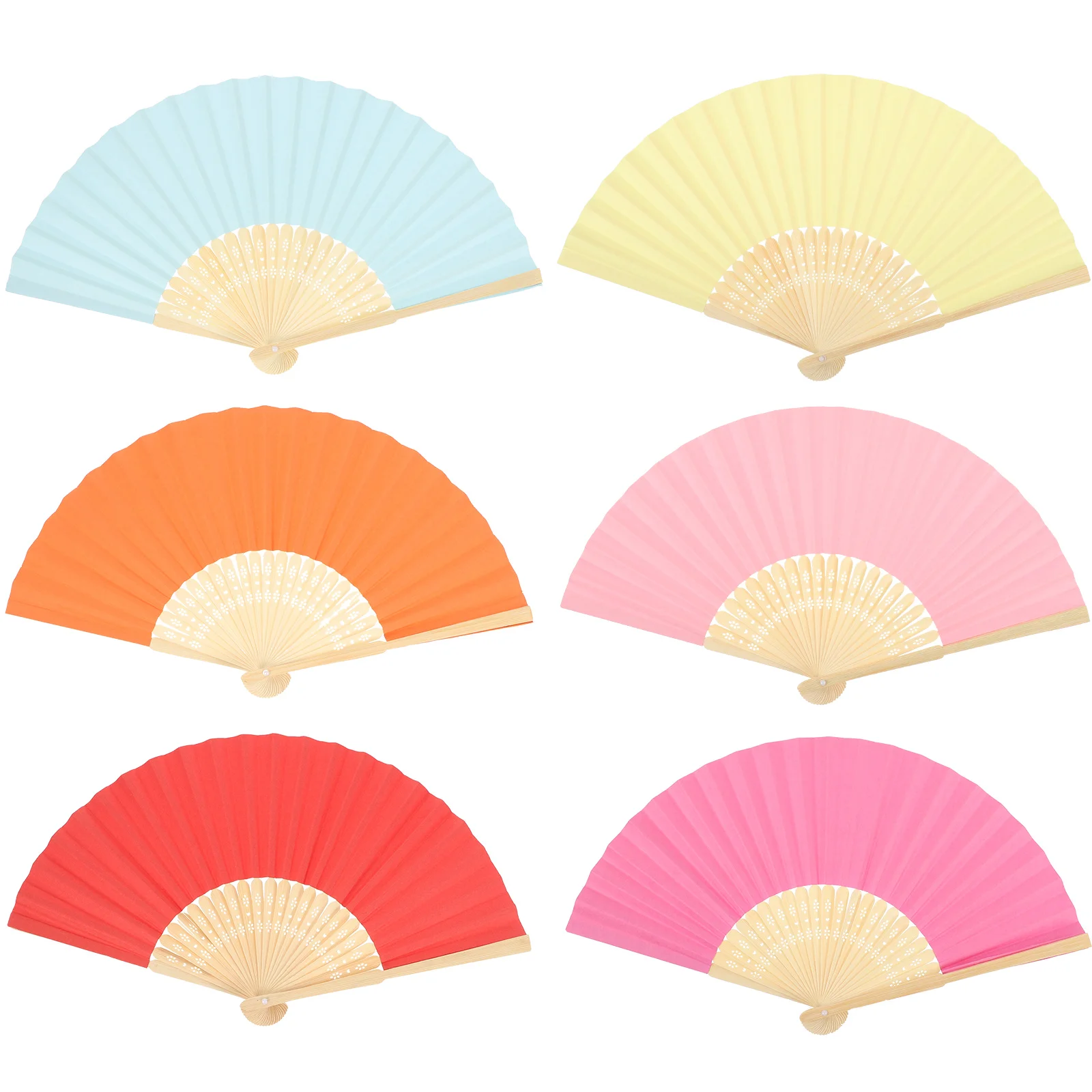 6 Pcs Paper Fans Handheld Blank Foldable DIY Painting Kids Craft Party Wedding Decoration Lightweight Hand Fan Folding Fans
6 Pcs Paper Fans Handheld Blank Foldable DIY Painting Kids Craft Party Wedding Decoration Lightweight Hand Fan Folding Fans