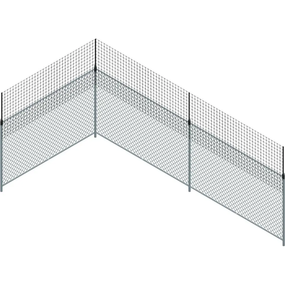 100-Foot Poly Mesh Extension Kit for Deer, Pet, and Backyard Fencing (Compatible with Chain Link)
100-Foot Poly Mesh Extension Kit for Deer, Pet, and Backyard Fencing (Compatible with Chain Link)