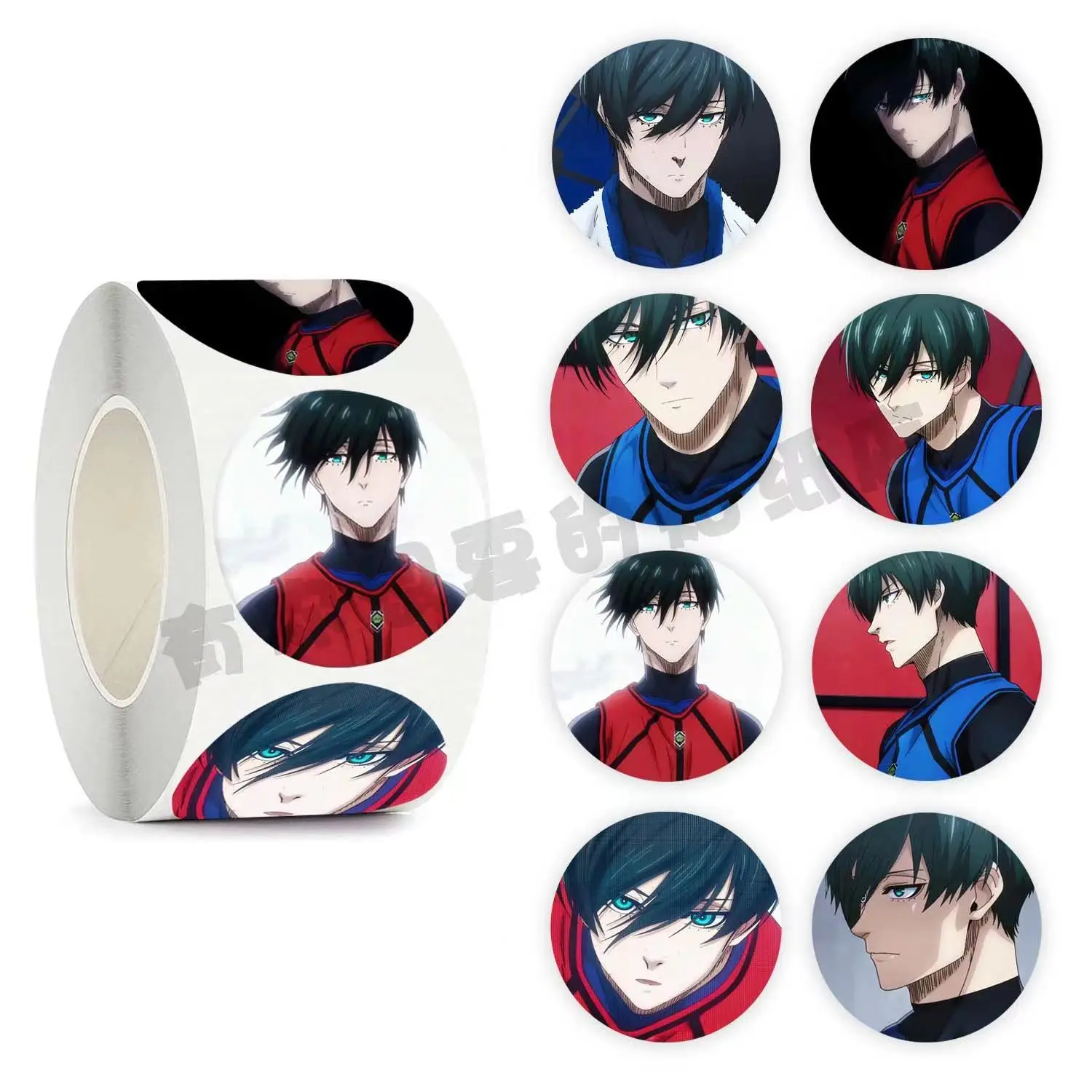 Anime BLUE LOCK Rin Itoshi Cosplay Decals Cartoon Round Curly Sticker 500 Stickers/rolls Tags Birthday Xmas Gift Paster Ornament
Anime BLUE LOCK Rin Itoshi Cosplay Decals Cartoon Round Curly Sticker 500 Stickers/rolls Tags Birthday Xmas Gift Paster Ornament