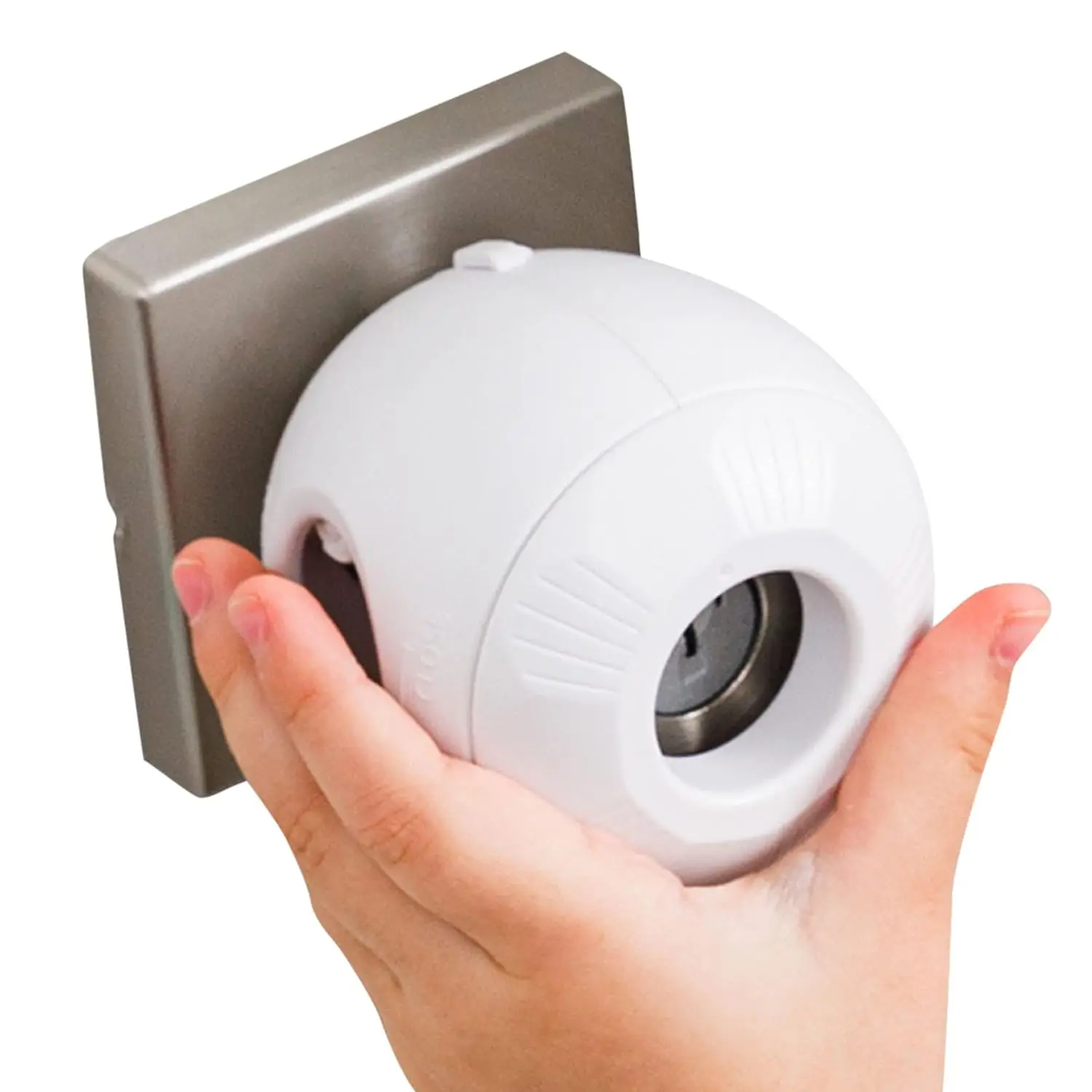 Child Safety Door Knob Cover (4 Pack) Hard-to-Remove Dual-Lock Door Handle Covers for Kids - Reusable Baby Proof Door Knob
Child Safety Door Knob Cover (4 Pack) Hard-to-Remove Dual-Lock Door Handle Covers for Kids - Reusable Baby Proof Door Knob