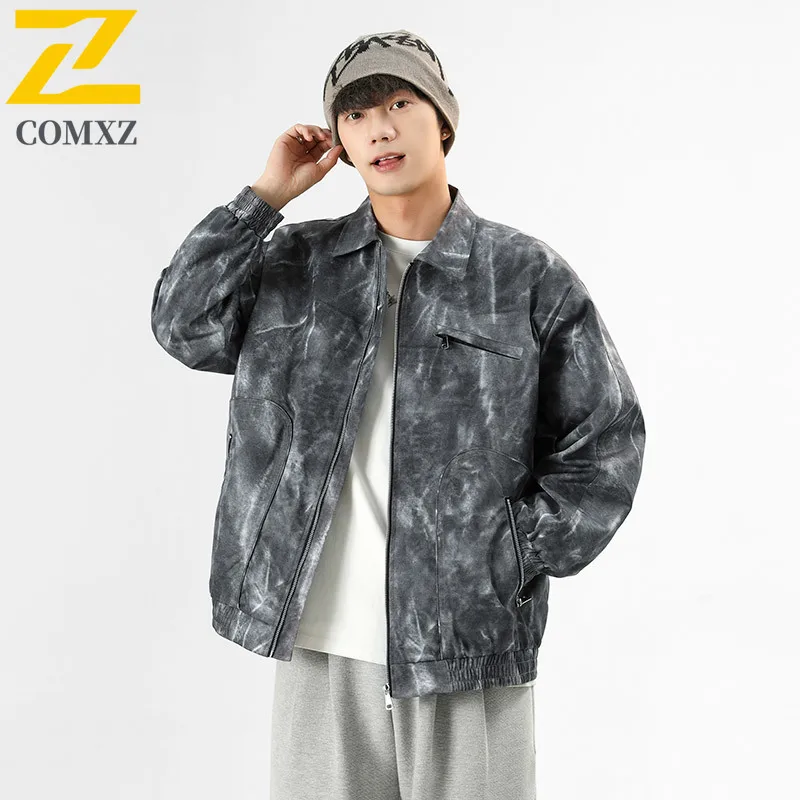 Men Tactic Leisure Camo Jacket Hong Kong Style Waterproof Windproof Coat Turndown Collar Windbreaker Outdoor Sports Streetwear
Men Tactic Leisure Camo Jacket Hong Kong Style Waterproof Windproof Coat Turndown Collar Windbreaker Outdoor Sports Streetwear