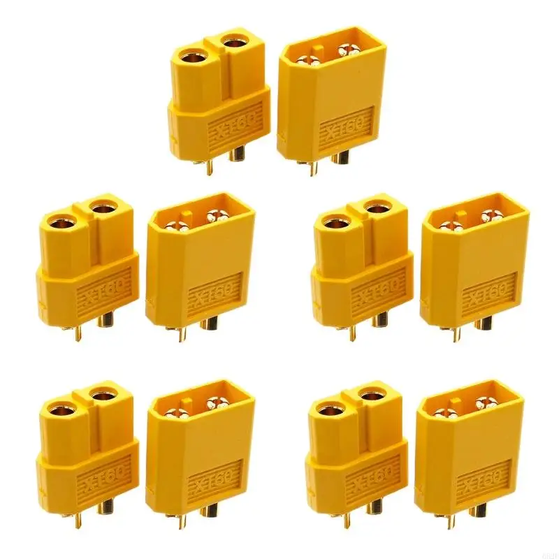 652F XT60 T-Plug Male Female Bullet Connectors Plug for RC Model Vehicle Airplane Helicopter FPV Racing Drone DIY Parts
652F XT60 T-Plug Male Female Bullet Connectors Plug for RC Model Vehicle Airplane Helicopter FPV Racing Drone DIY Parts