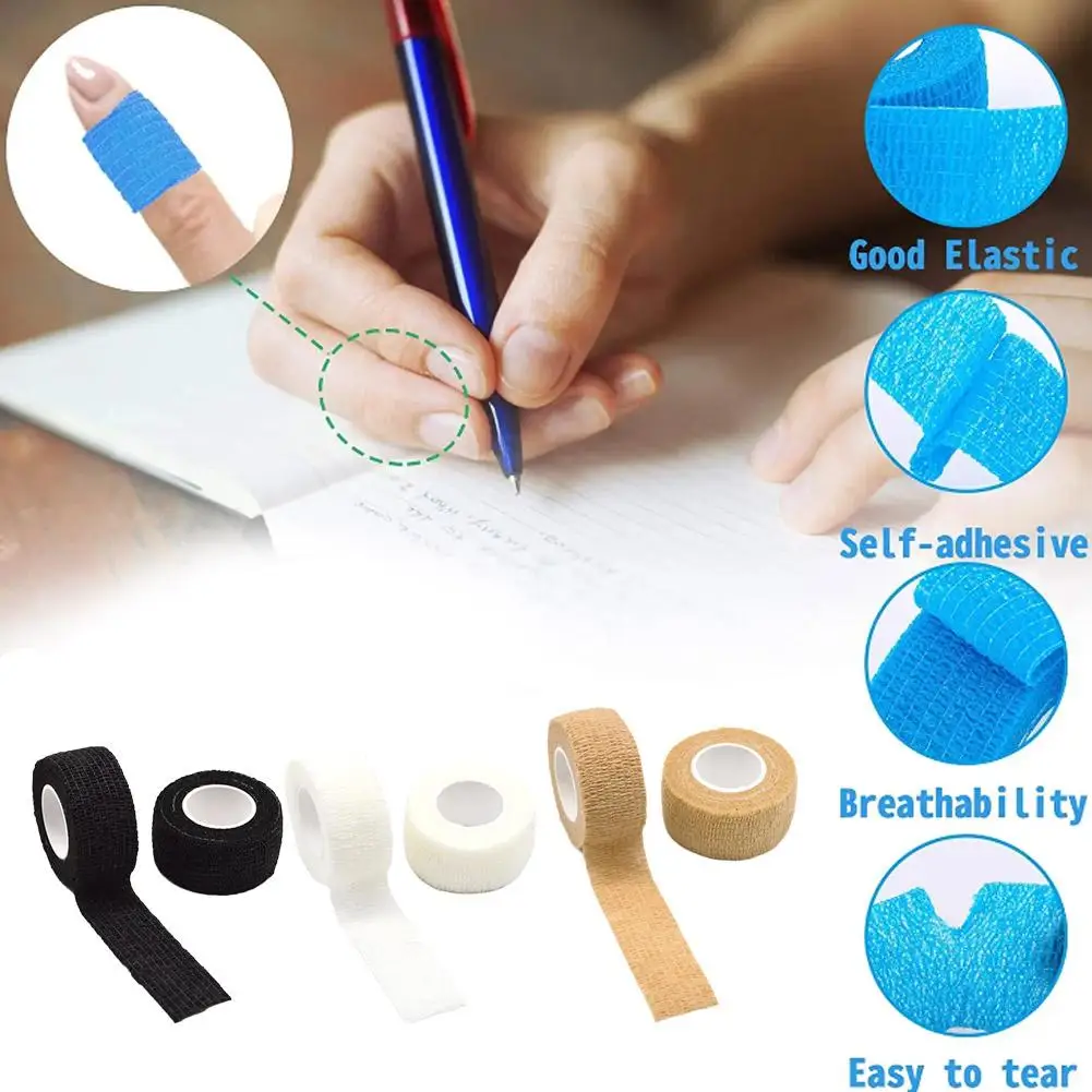 Sports Protective Self-adhesive Tape Breathable Elastic Bandage Palm Protector Sport Ankle Finger Equipment X1D8
Sports Protective Self-adhesive Tape Breathable Elastic Bandage Palm Protector Sport Ankle Finger Equipment X1D8