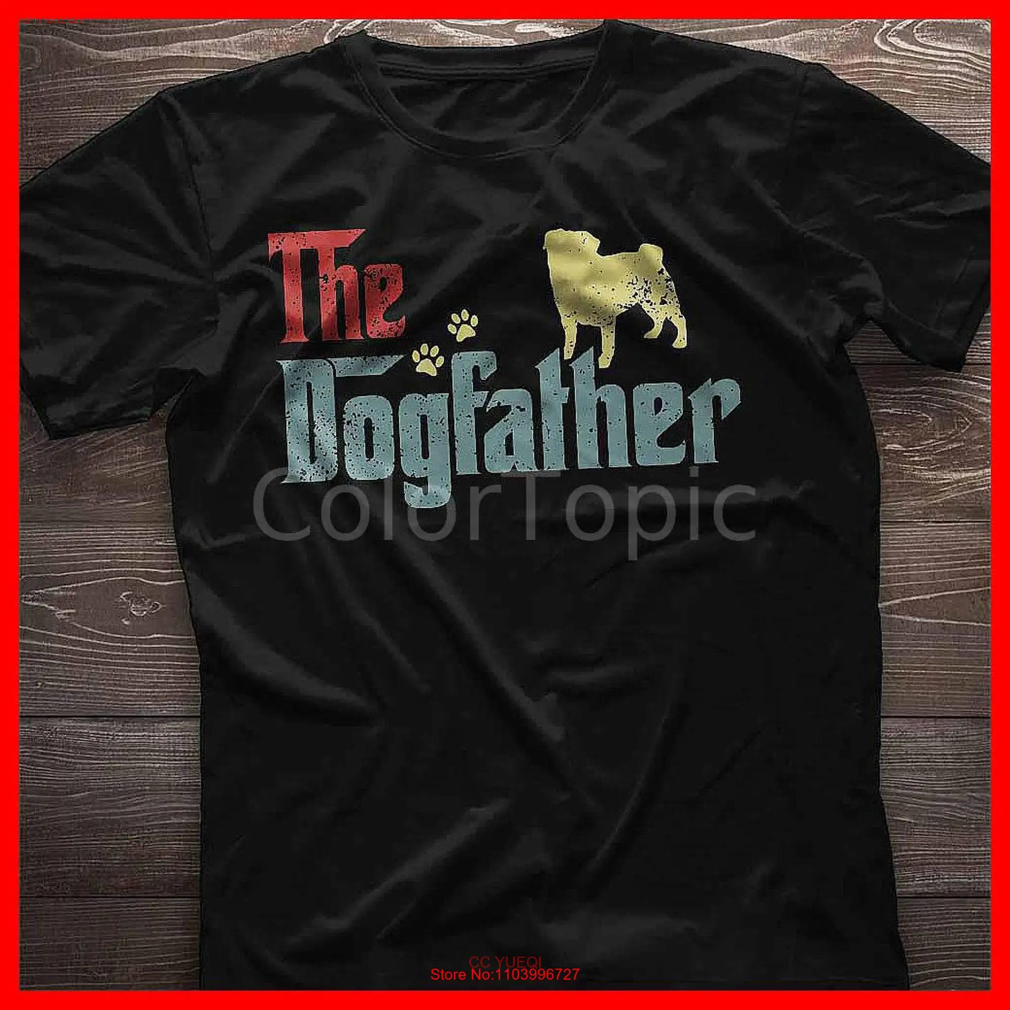 Футболка Dogfather для любителей собак и владельцев, с длинным или коротким рукавом
Футболка Dogfather для любителей собак и владельцев, с длинным или коротким рукавом