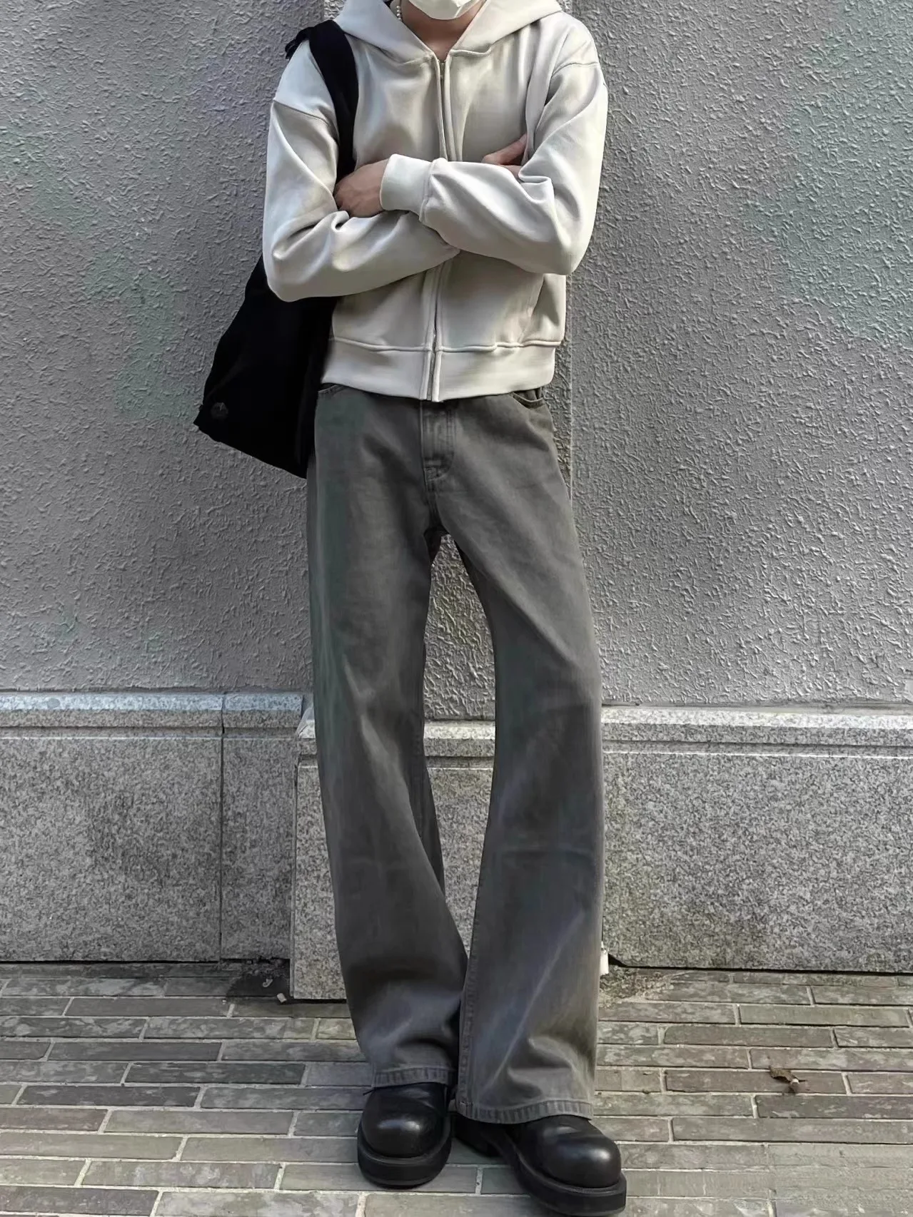 Cleanfit ey High Waist Flared Jeans Loose Straight Leg Slimming Trendy American High Street Long Trousers
Cleanfit ey High Waist Flared Jeans Loose Straight Leg Slimming Trendy American High Street Long Trousers