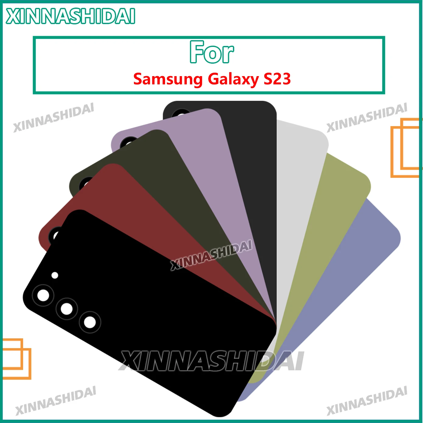 Rear Door Back Cover Case Housing For Samsung Galaxy S23 Battery Cover with Camera Lens Repair Parts
Rear Door Back Cover Case Housing For Samsung Galaxy S23 Battery Cover with Camera Lens Repair Parts