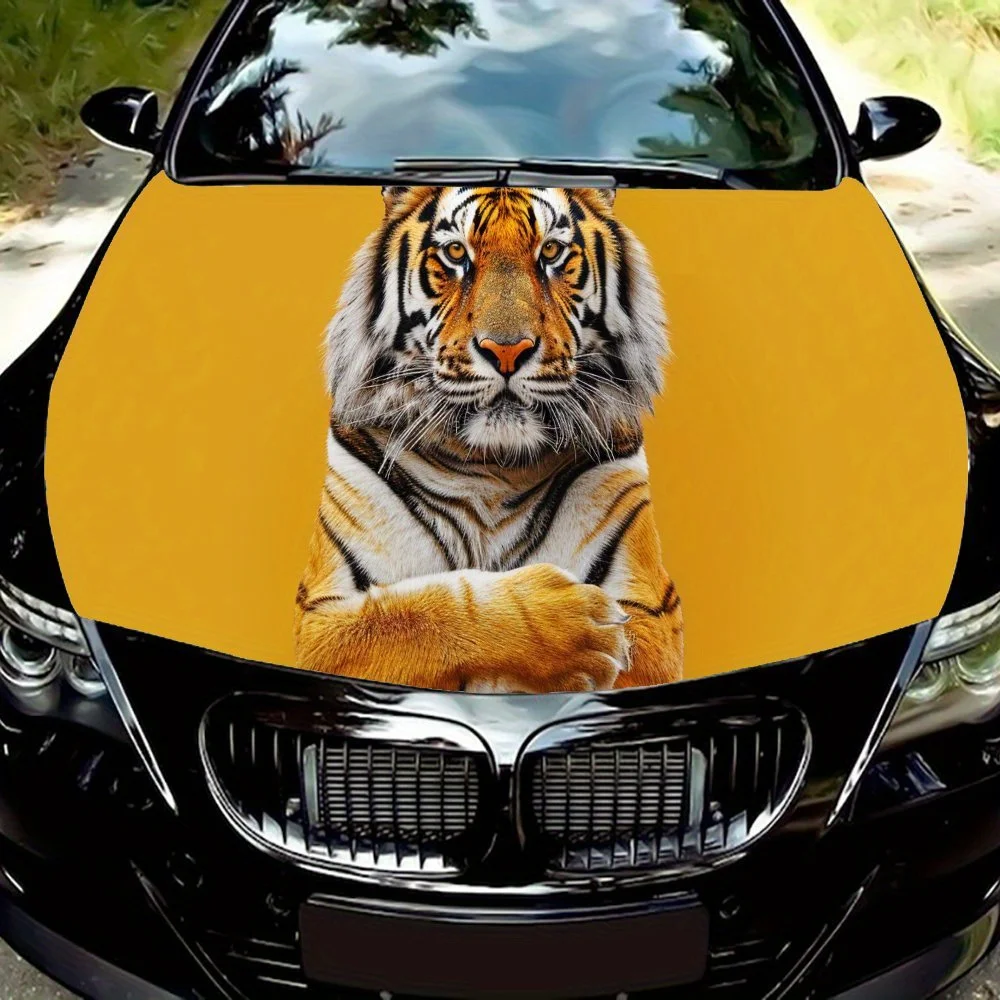 Желтый фон, серьезный тигр, виниловая наклейка на капот автомобиля, внешняя защитная наклейка для автомобиля, водонепроницаемый самоклеящийся кузов автомобиля
Желтый фон, серьезный тигр, виниловая наклейка на капот автомобиля, внешняя защитная наклейка для автомобиля, водонепроницаемый самоклеящийся кузов автомобиля