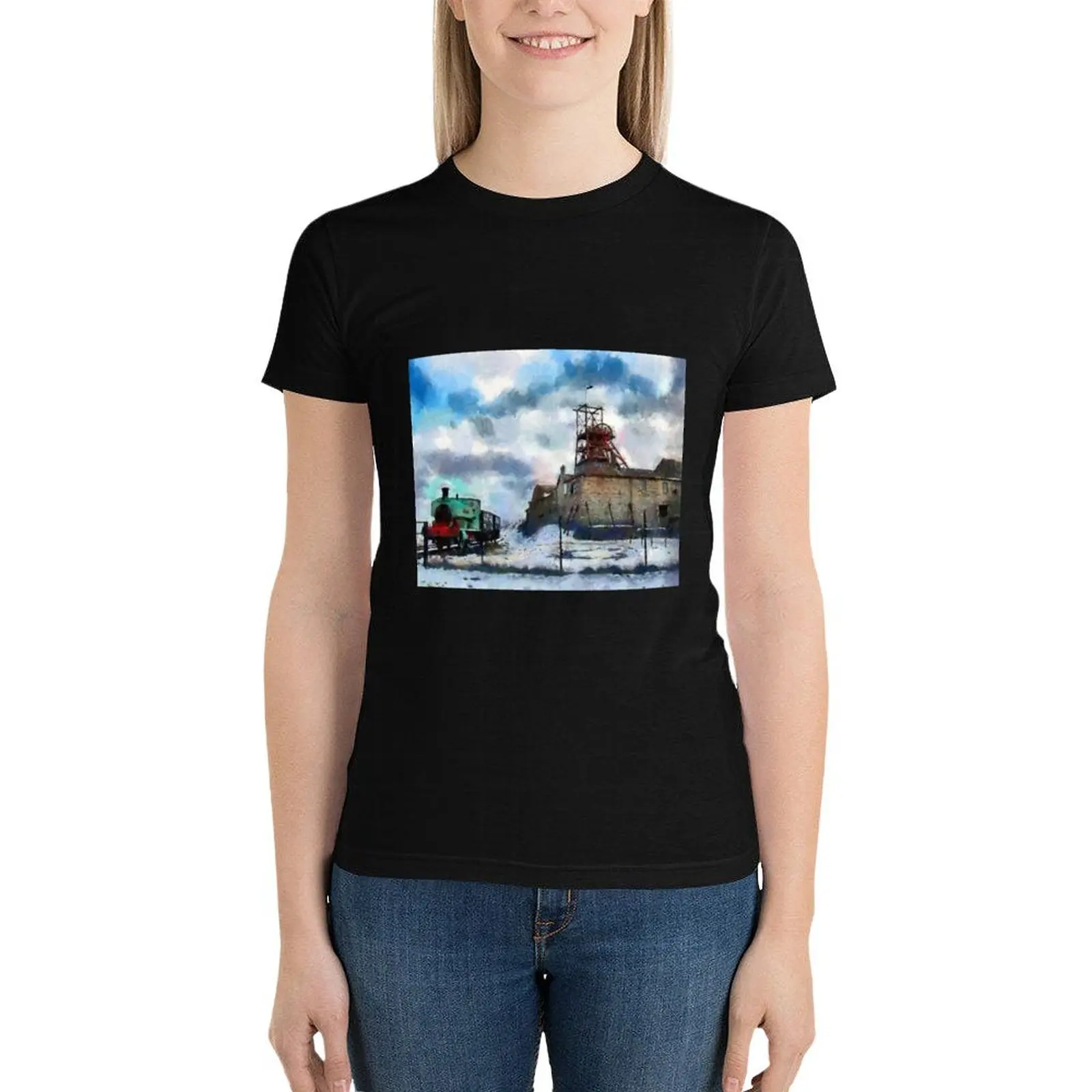 The Big Pit, Blaenavon, Wales T-Shirt summer top tops korean fashion female spring clothes Women 2024
The Big Pit, Blaenavon, Wales T-Shirt summer top tops korean fashion female spring clothes Women 2024