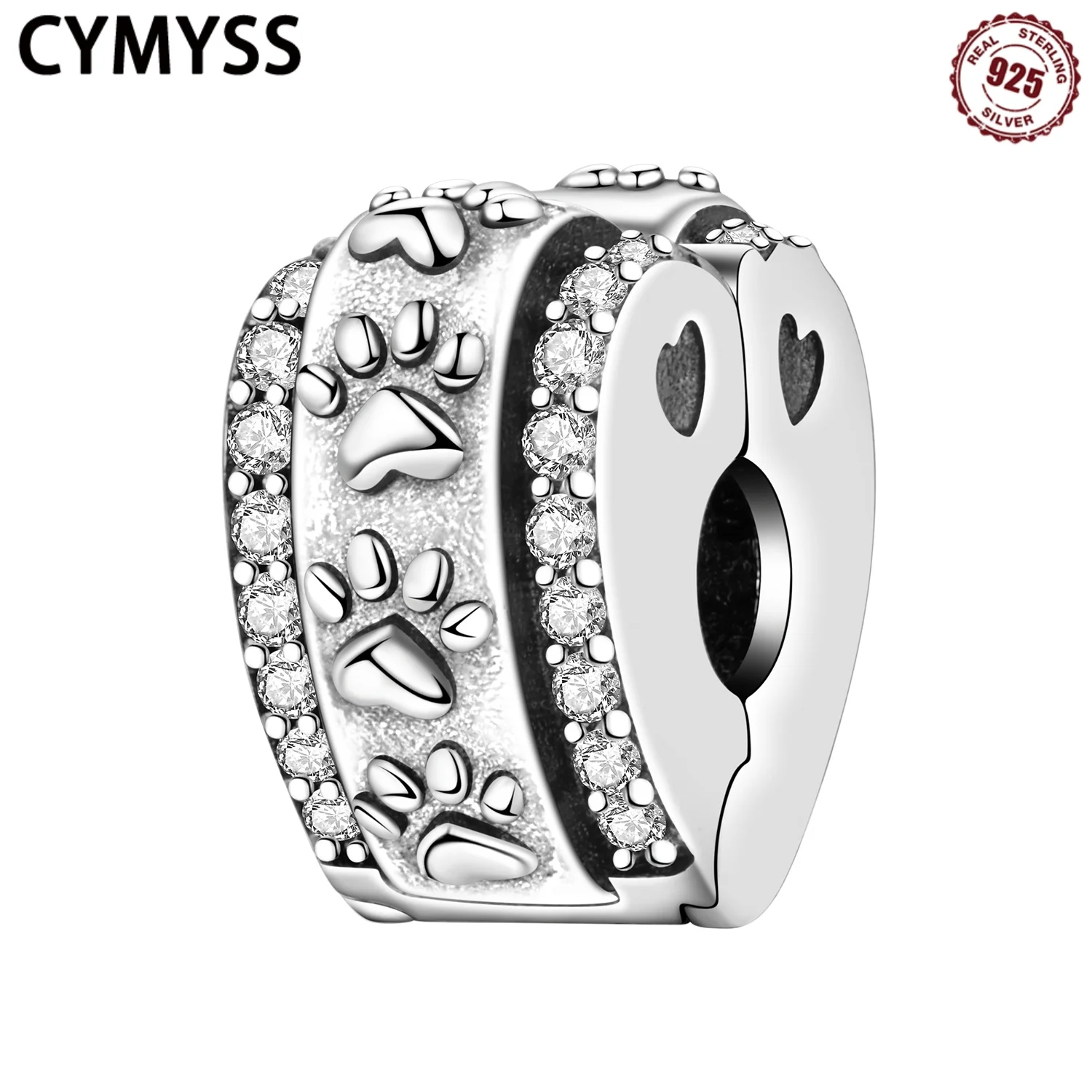 CYMYSS 2025 New 925 Sterling Silver Lockable Structure Paw Print Love Positioning Clasp Boutique Birthday Party Jewelry Gifts
CYMYSS 2025 New 925 Sterling Silver Lockable Structure Paw Print Love Positioning Clasp Boutique Birthday Party Jewelry Gifts