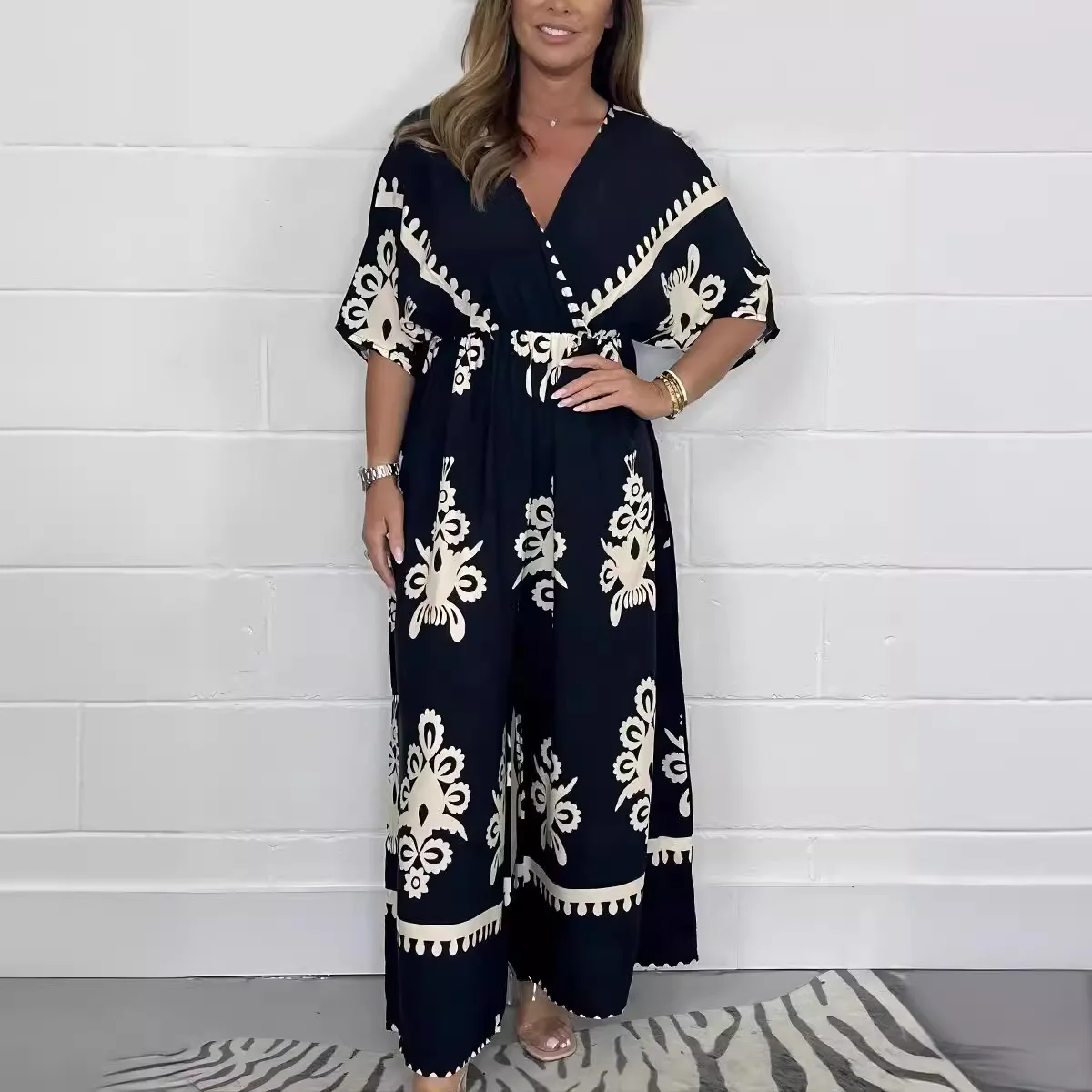 Elegant Overalls For Women Jumpsuit Long Elegant 2024 Wide Leg Pant Sets Female Clothing New In Matching Sets Tracksuit Outfit
Elegant Overalls For Women Jumpsuit Long Elegant 2024 Wide Leg Pant Sets Female Clothing New In Matching Sets Tracksuit Outfit
