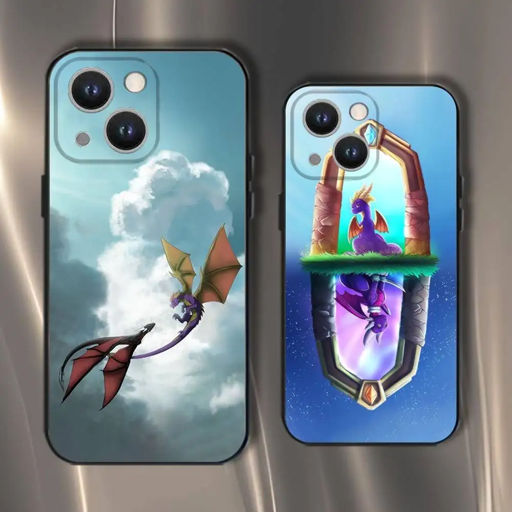 Game Spyro Series Dragon Phone Case For iPhone 16,15,14,13,12,11,Pro,XS,Max,XR,Plus,E,SE4,Mini Black Soft Cover 
Game Spyro Series Dragon Phone Case For iPhone 16,15,14,13,12,11,Pro,XS,Max,XR,Plus,E,SE4,Mini Black Soft Cover