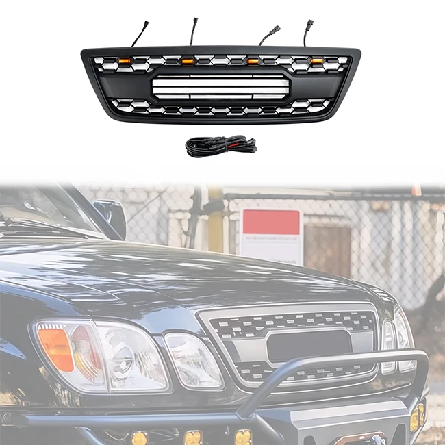 LUMA Accessories Offroad Parts 2003-2007 Matte Black ABS Plastic Car Bumper Grill Fit For 2003-2007 Lexus LX470 TRD Grille
LUMA Accessories Offroad Parts 2003-2007 Matte Black ABS Plastic Car Bumper Grill Fit For 2003-2007 Lexus LX470 TRD Grille
