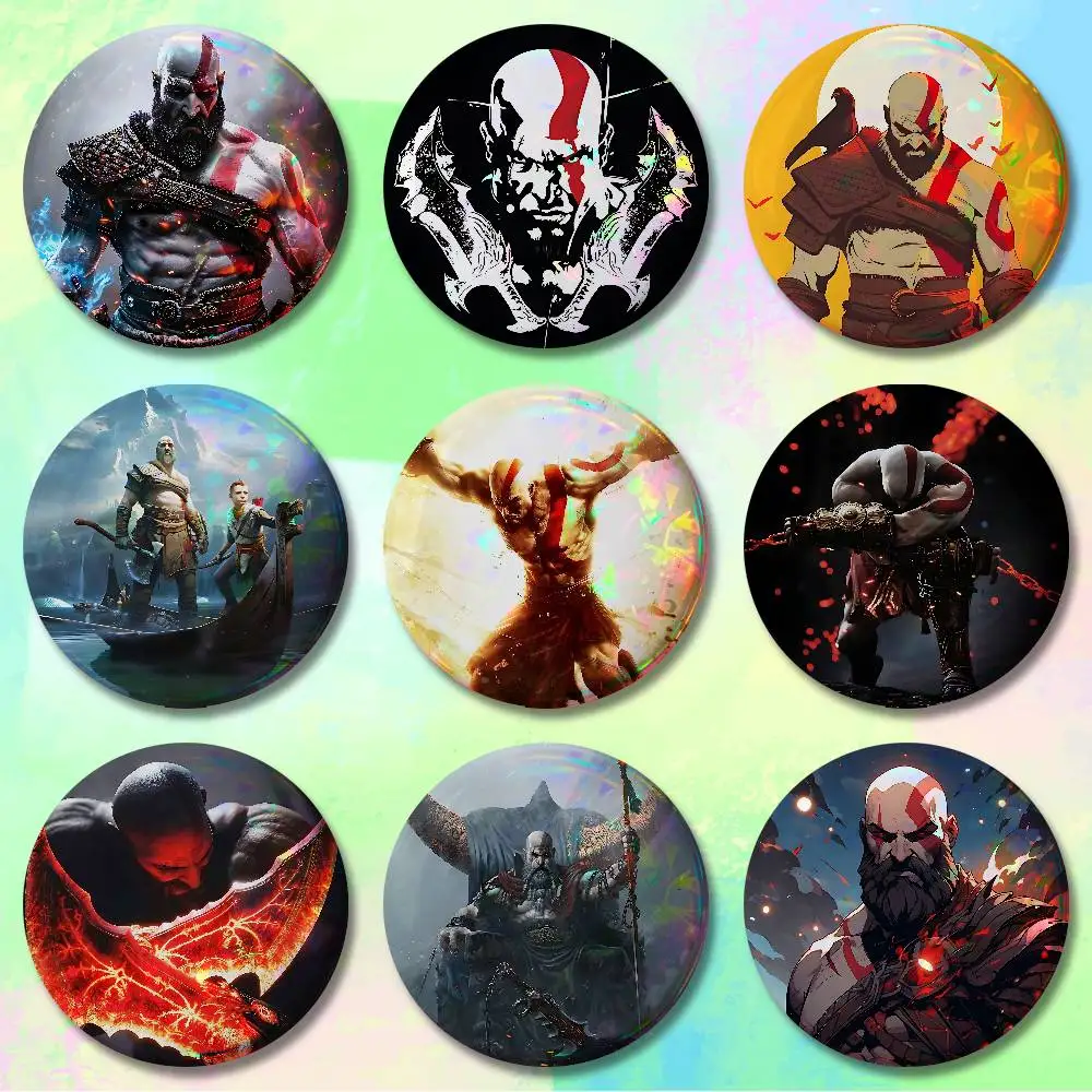 G-God of W-War Game Custom Badges 75mm 44mm 25mm Brooch Backpack Hat Enamel Pins Accessories Toys Gifts
G-God of W-War Game Custom Badges 75mm 44mm 25mm Brooch Backpack Hat Enamel Pins Accessories Toys Gifts