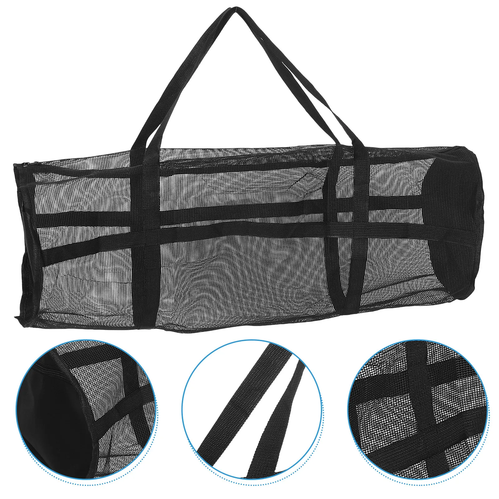 High Capacity Mesh Duffle Bag Basketball Soccer Storage Gym Sports Equipment Carry Bag Dual Strap Design for Fitness Yoga
High Capacity Mesh Duffle Bag Basketball Soccer Storage Gym Sports Equipment Carry Bag Dual Strap Design for Fitness Yoga