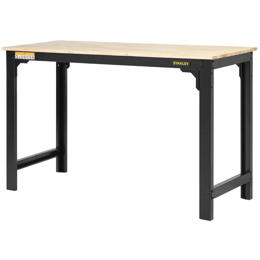 Stanley Work Table For Woodworking Benches Dimensions 60x38.5x24 Inches For Home And Workshop Use
Stanley Work Table For Woodworking Benches Dimensions 60x38.5x24 Inches For Home And Workshop Use