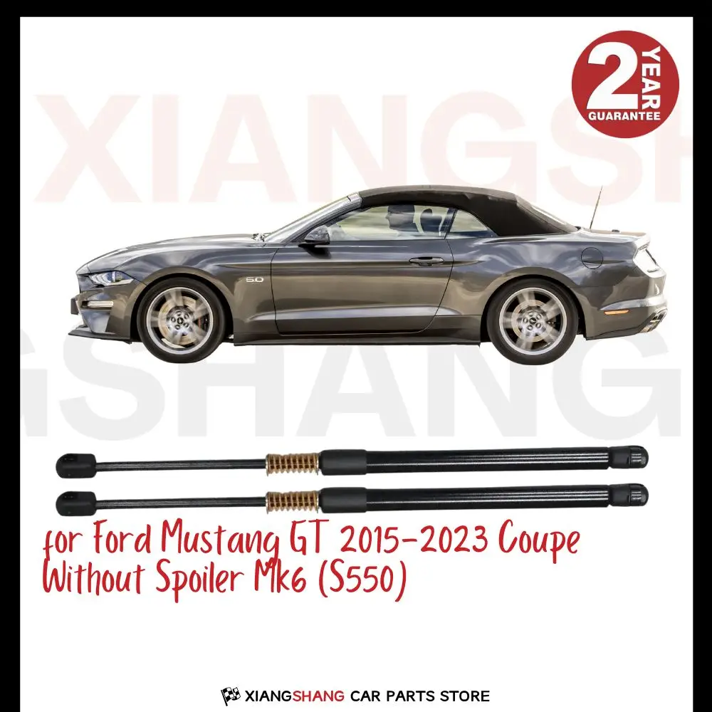 2pcs Rear Tailgate Damper for Ford Mustang GT 2015-2023 Coupe Without Spoiler Mk6 WITH SPRING Trunk Boot Gas Charged Gas Struts
2pcs Rear Tailgate Damper for Ford Mustang GT 2015-2023 Coupe Without Spoiler Mk6 WITH SPRING Trunk Boot Gas Charged Gas Struts