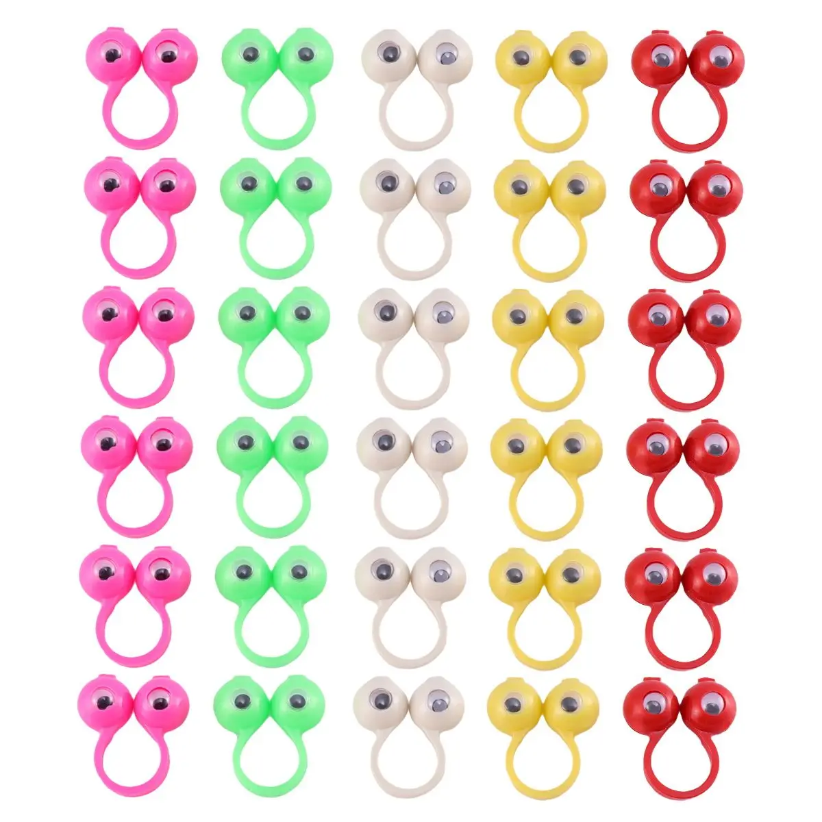 36Pcs Eye Ring Finger Puppets Large Eyes Multicolor Creative Learning Stage Theater Storytelling Party Props Finger Toys
36Pcs Eye Ring Finger Puppets Large Eyes Multicolor Creative Learning Stage Theater Storytelling Party Props Finger Toys