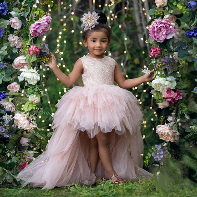 Princess Flower Girl Dress Puffy Layered Tulle Skirt For Wedding Birthday Dress Party Beauty Pageant Gown First Communion Wear
Princess Flower Girl Dress Puffy Layered Tulle Skirt For Wedding Birthday Dress Party Beauty Pageant Gown First Communion Wear
