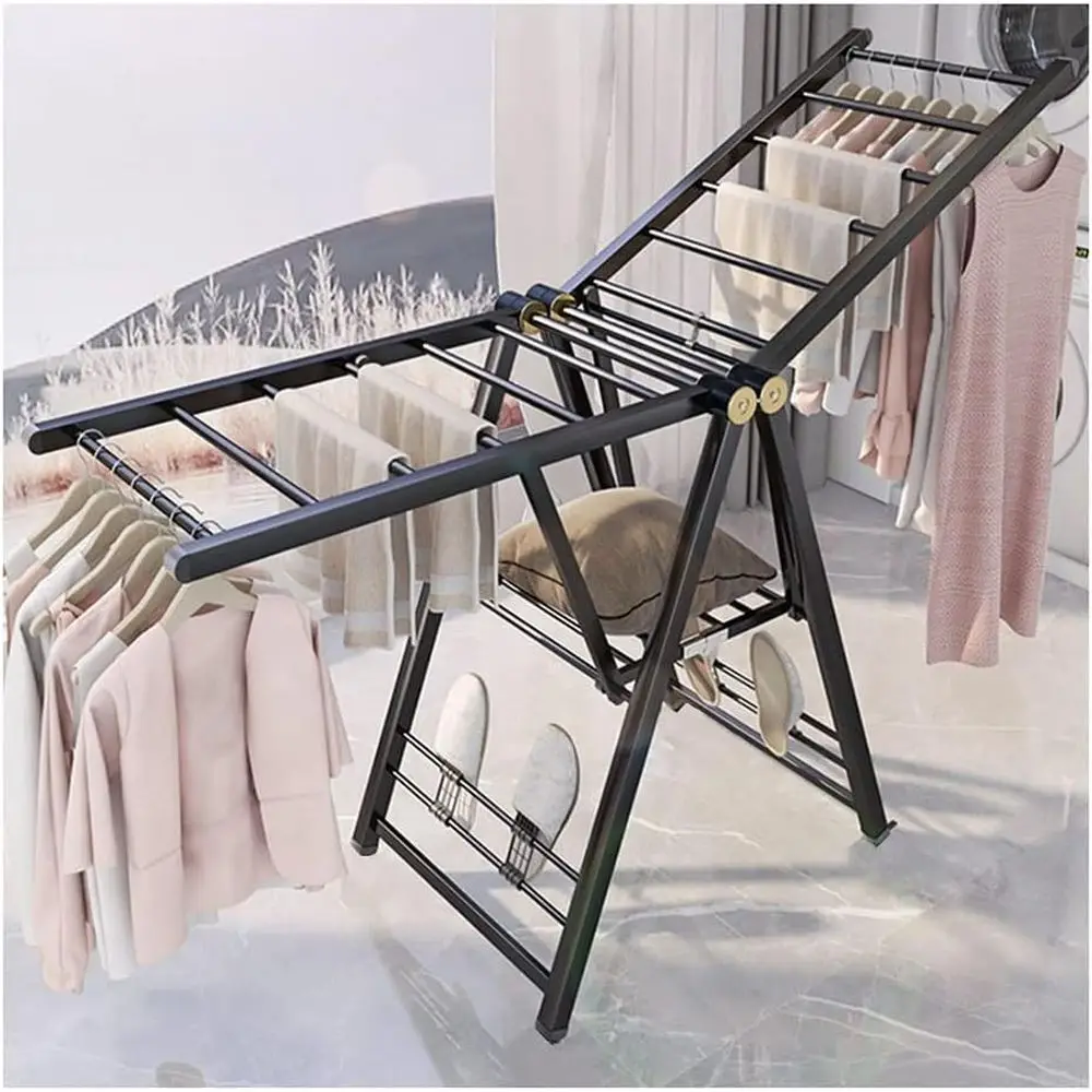 Компактная полка для белья Gullwing — регулируемая высота, Svart, 130x96x53см
Компактная полка для белья Gullwing — регулируемая высота, Svart, 130x96x53см