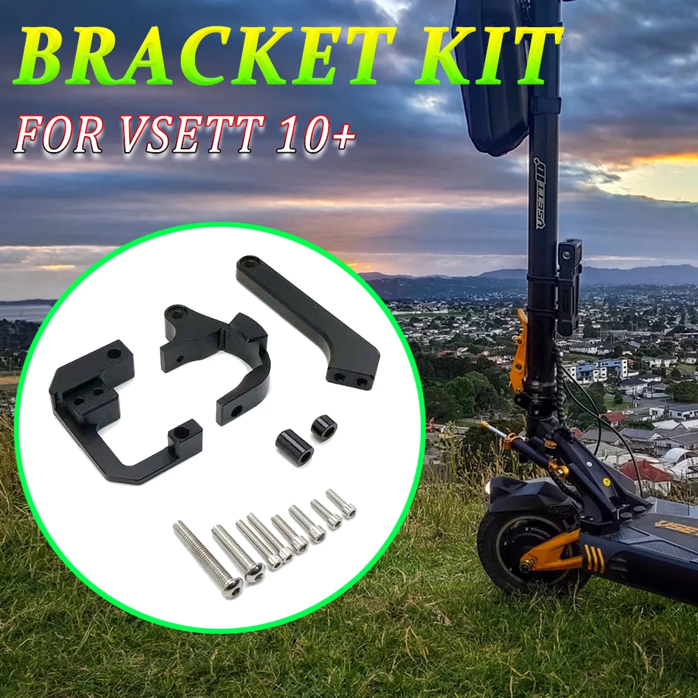 New Aluminum Alloy Steering Stabilizer Damper Bracket For VSETT 10+ Electric Scooter Increase Speed Stability Safety Accessories
New Aluminum Alloy Steering Stabilizer Damper Bracket For VSETT 10+ Electric Scooter Increase Speed Stability Safety Accessories