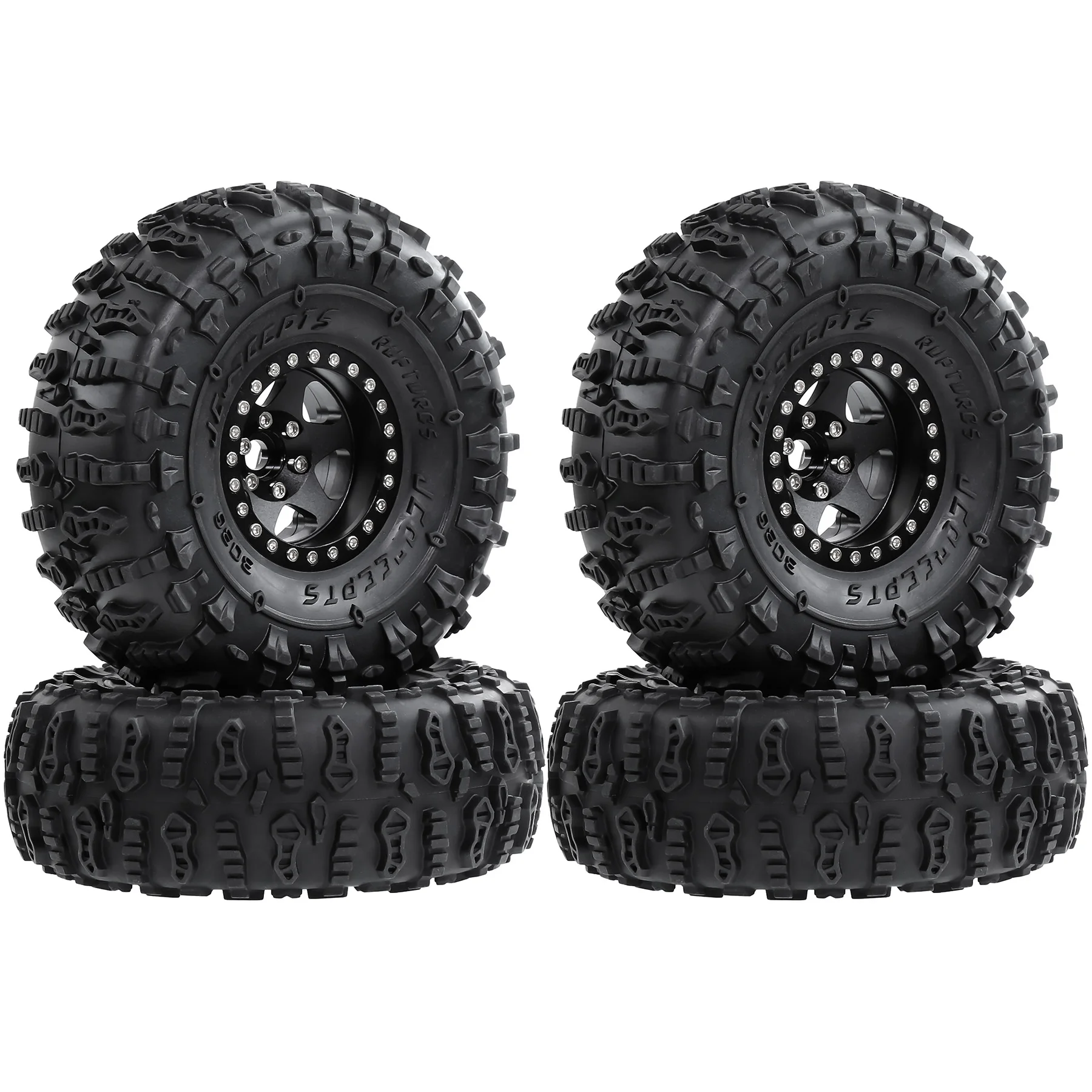 RED SPIDER 4Pcs 1.9" Metal RC Crawler Beadlock Wheels&Tires for SCX10 Capra Axial Enduro RC Crawler 1/10 Scale Upgrade Parts
RED SPIDER 4Pcs 1.9" Metal RC Crawler Beadlock Wheels&Tires for SCX10 Capra Axial Enduro RC Crawler 1/10 Scale Upgrade Parts