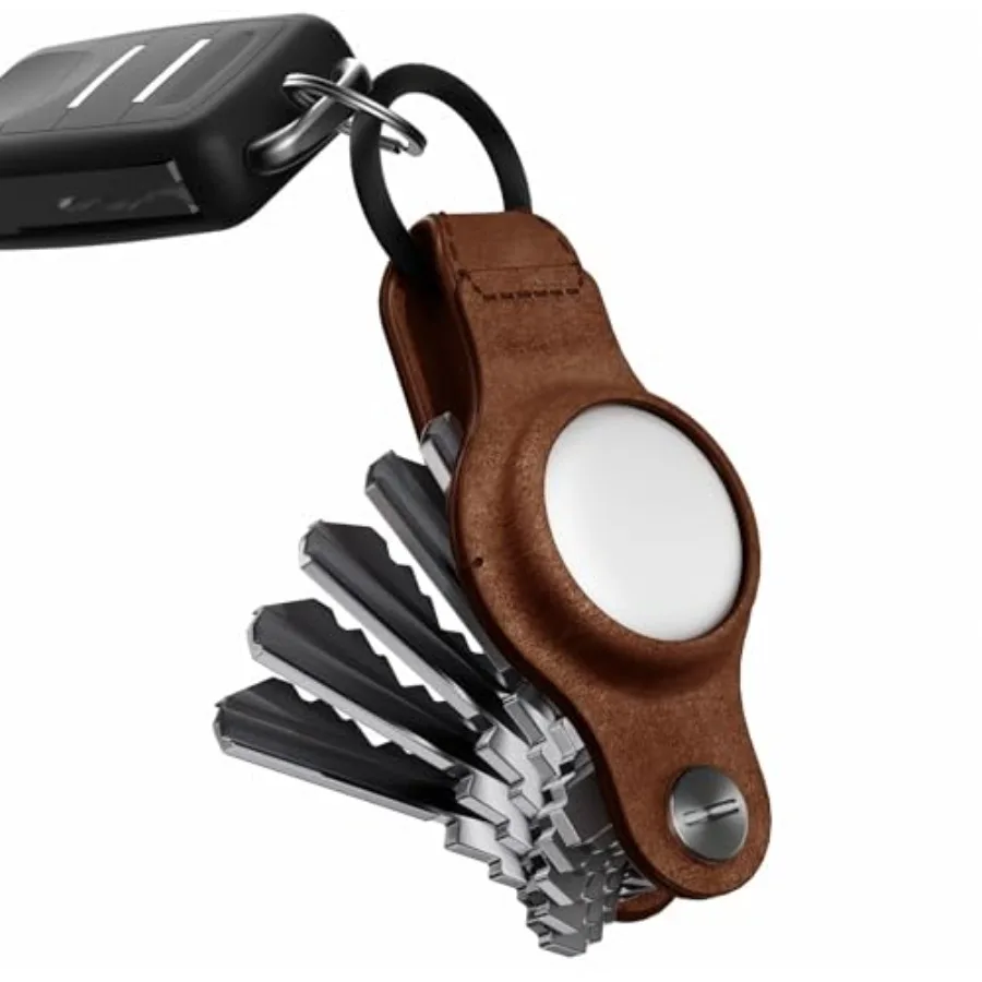KeySmart Air - Premium Keychain Key Holder Compatible with Apple AirTag 5 Key Organizer Keychain Air Tags Not Included
KeySmart Air - Premium Keychain Key Holder Compatible with Apple AirTag 5 Key Organizer Keychain Air Tags Not Included