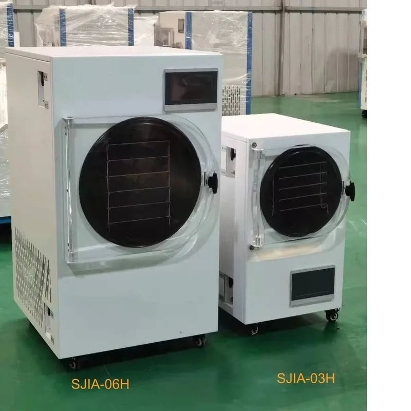 SJ-06H Freeze Dryer 6-8Kg Homemade Food Lyophilization Equipment With Household Vacuum Pump Home Use PLC Core Components
SJ-06H Freeze Dryer 6-8Kg Homemade Food Lyophilization Equipment With Household Vacuum Pump Home Use PLC Core Components