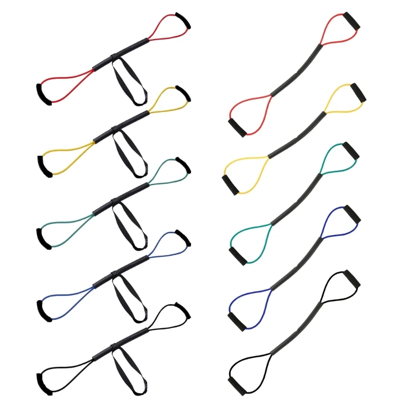Yoga Resistance 8 Shaped Rubber Band Gym Fitness Chest Expander Tubing Pull Rope X5QF
Yoga Resistance 8 Shaped Rubber Band Gym Fitness Chest Expander Tubing Pull Rope X5QF