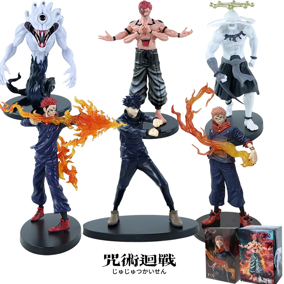 Anime Jujutsu Kaisen 6 styles Figure Itadori Yuji Figure Okkotsu Yuta Makora Figure PVC Model Doll Toys Collection Gifts
Anime Jujutsu Kaisen 6 styles Figure Itadori Yuji Figure Okkotsu Yuta Makora Figure PVC Model Doll Toys Collection Gifts