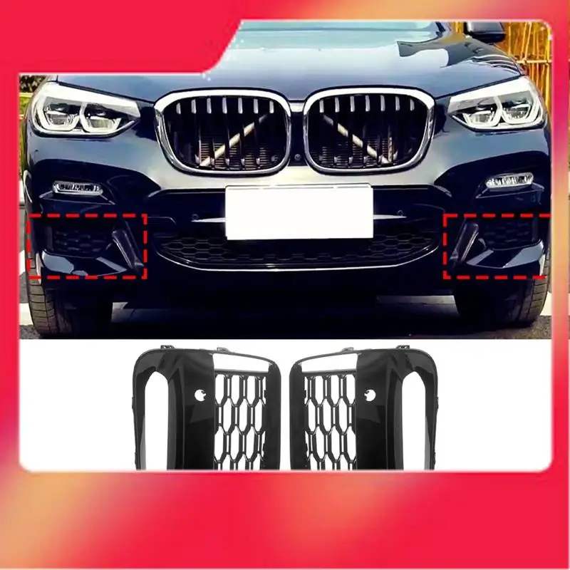 1Pair For BMW X3 G01 X4 G02 2019 - 2021 Front Bumper Grille Opened Foglight Cover 51118098829 51118098830-M54K
1Pair For BMW X3 G01 X4 G02 2019 - 2021 Front Bumper Grille Opened Foglight Cover 51118098829 51118098830-M54K