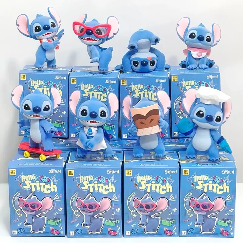 New Hot Cartoon doll Blind Box Trendy Toy Anime STITCH Action Figure Model Collection Desktop Ornament
New Hot Cartoon doll Blind Box Trendy Toy Anime STITCH Action Figure Model Collection Desktop Ornament