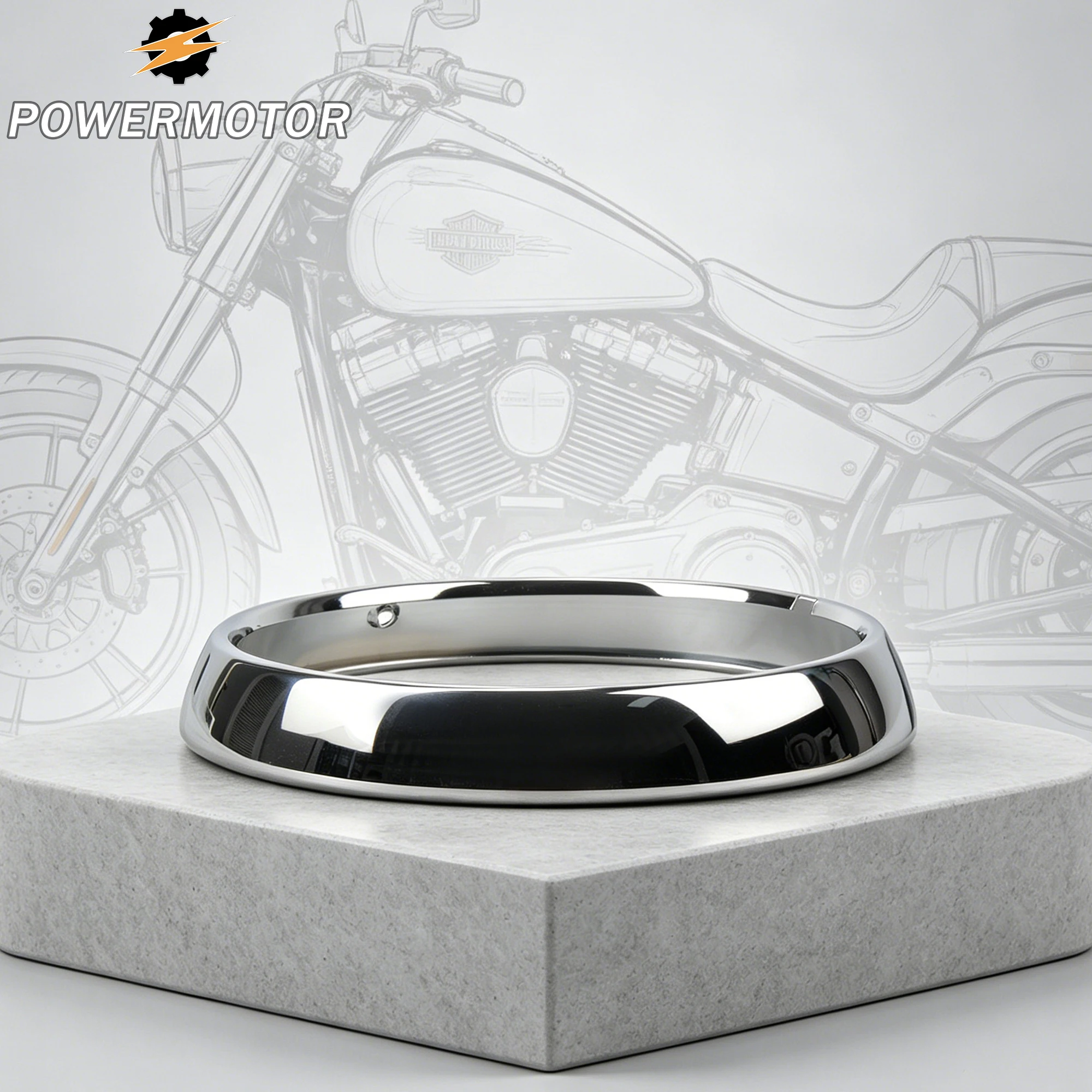 7" For Harley Motorcycle Headlight Trim Ring Chrome for Touring Road King Electra Glide Street Glide Tri Glide Motorbike Parts
7" For Harley Motorcycle Headlight Trim Ring Chrome for Touring Road King Electra Glide Street Glide Tri Glide Motorbike Parts