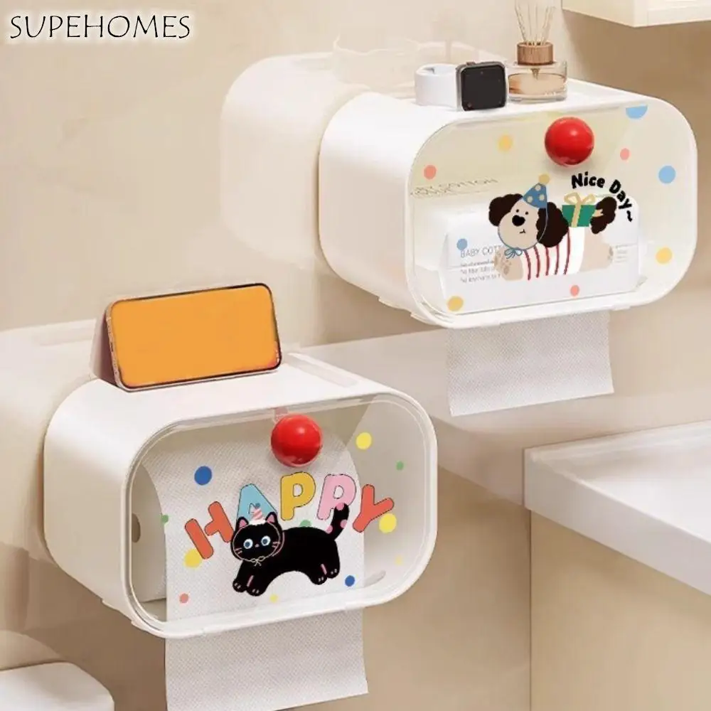 Plastic Cartoon Tissue Holder No Punching Great Load Bearing Paper Towel Box Space Saving Waterproof Toilet Paper Box Kitchen
Plastic Cartoon Tissue Holder No Punching Great Load Bearing Paper Towel Box Space Saving Waterproof Toilet Paper Box Kitchen