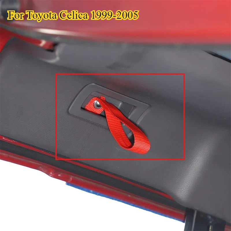 For Toyota Celica 1999-2005 Fabric Red Car Tailgate Handle Rope ecoration Car Interio rmodifications Accessories
For Toyota Celica 1999-2005 Fabric Red Car Tailgate Handle Rope ecoration Car Interio rmodifications Accessories