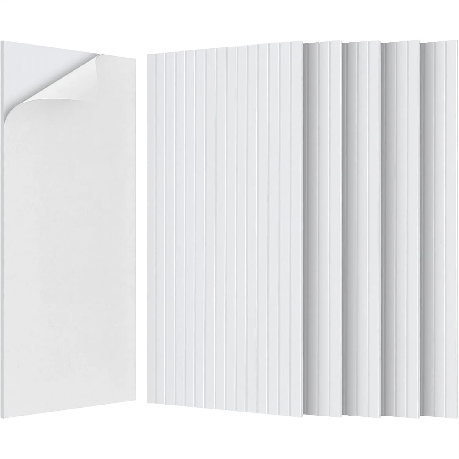 10 Pack Large Acoustic Panels 47.2x23.6in Self-Adhesive Soundproof Wall Panels for Office Home Studio White
10 Pack Large Acoustic Panels 47.2x23.6in Self-Adhesive Soundproof Wall Panels for Office Home Studio White