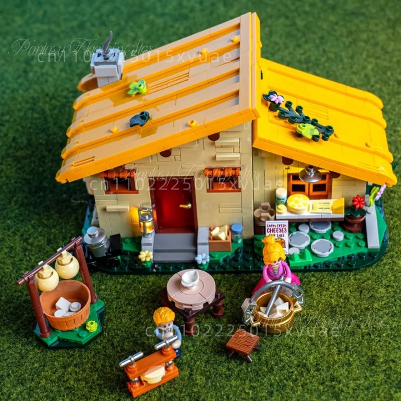 Новая серия Farm Life, строительные блоки, освещение сырной комнаты, вид на улицу, полный принт, сборка моделей, игрушки, детский рождественский подарок
Новая серия Farm Life, строительные блоки, освещение сырной комнаты, вид на улицу, полный принт, сборка моделей, игрушки, детский рождественский подарок
